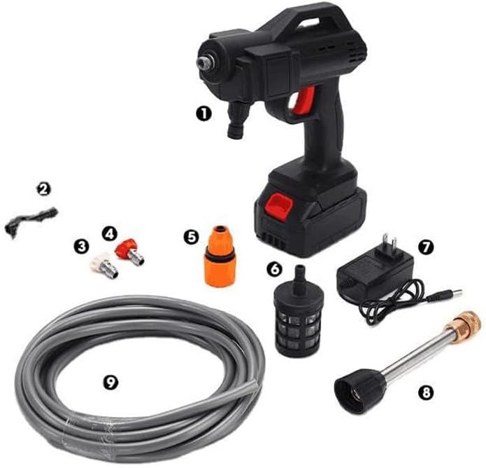 5 Cell Wireless High Pressure Washer Gun