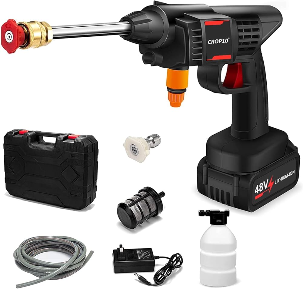 5 Cell Wireless High Pressure Washer Gun