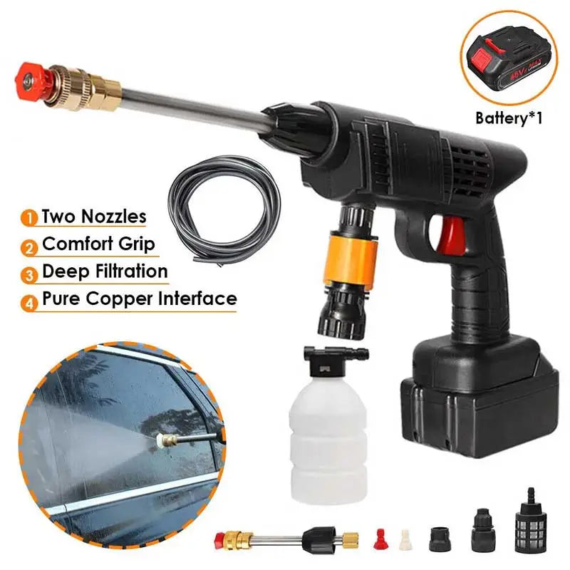 5 Cell Wireless High Pressure Washer Gun