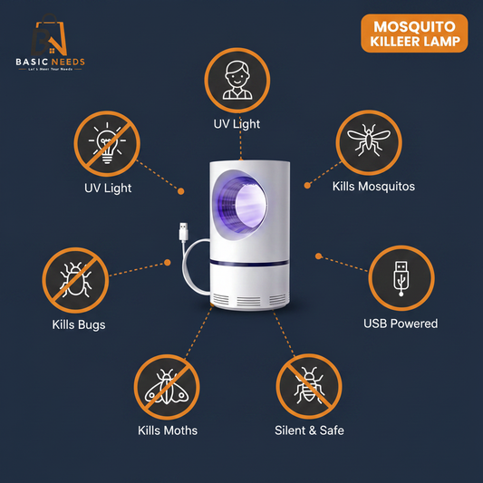 Mosquito Killer Lamp Infographic